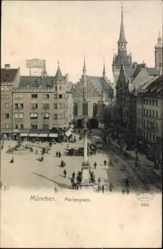 Ak München, Marienplatz