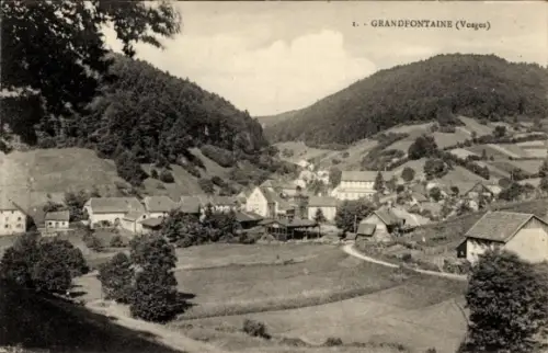 Ak Grandfontaine Michelbrunn Elsass Bas Rhin, Gesamtansicht