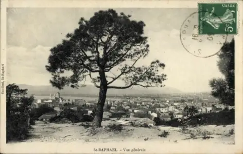 Ak Saint Raphaël Var, Gesamtansicht