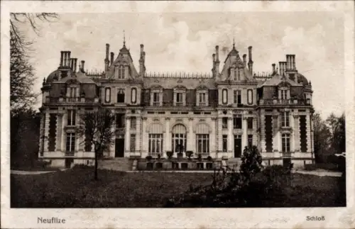Ak Neuflize Ardennes, Schloss   Architektur, 