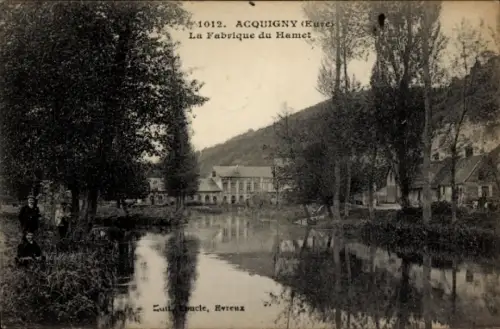CPA Acquigny Eure, Fabrique du Hamet