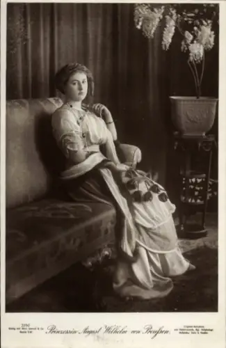 Ak Prinzessin August Wilhelm von Preußen, Alexandra Viktoria