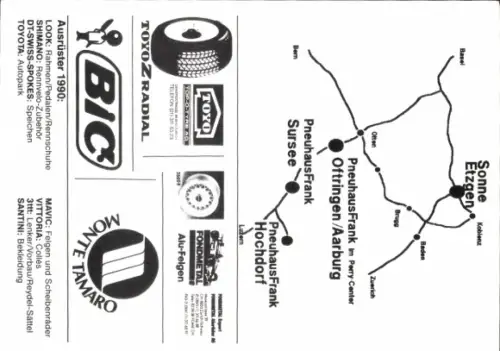 Ak Radrennsportler Jürg Bruggmann, Autogramm
