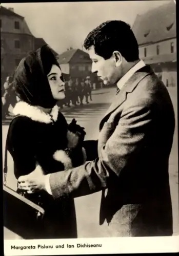 Ak Schauspielerin Margareta Pislaru, Schauspieler Ion Dichiseanu, Der Tunnel