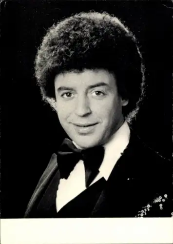 Autogrammkarte Sänger Tony Marshall, Portrait