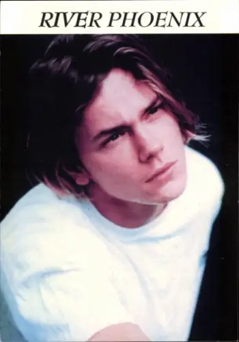 Ak Schauspieler River Phoenix, Portrait