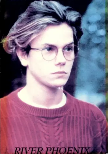 Ak Schauspieler River Phoenix, Portrait