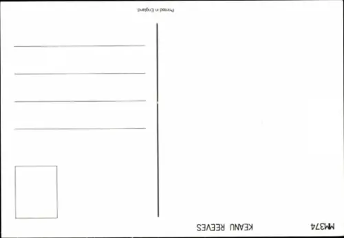 Ak Schauspieler Keanu Reeves, Portrait