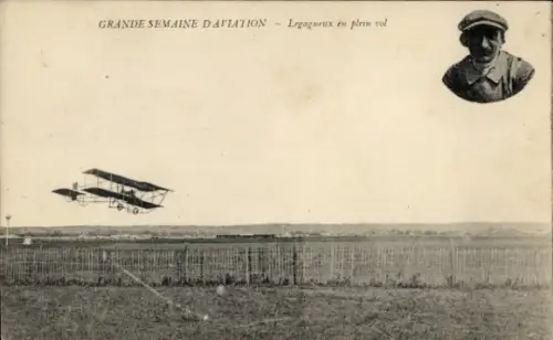 Ak Legagneux im vollen Flug