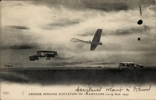 Ak Sports Aviation, Latham überholt einen seiner Konkurrenten