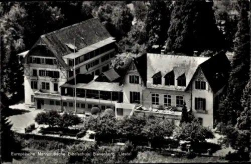 Ak Liestal Kanton Basel Land Schweiz, Europäische Mennonitische Bibelschule Bienenberg, Gebäudean