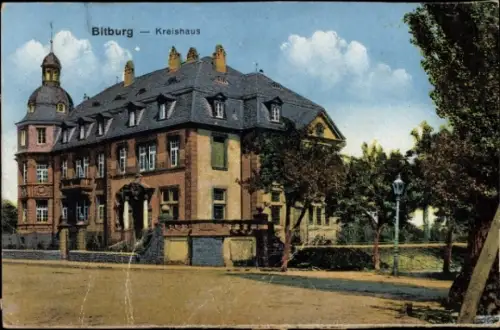 Ak Bitburg in der Eifel, Kreishaus