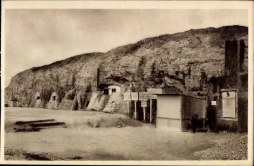 Ak Douaumont Lothringen Meuse, Fort Vaux, Festungsanlagen
