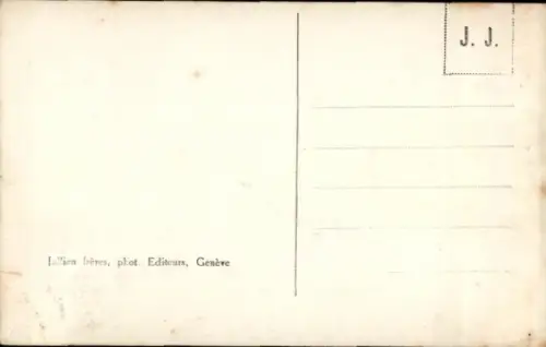 Ak Chamonix Mont Blanc Haute Savoie, Berglandschaft, Cabane des Grands Mulets, Chamonix