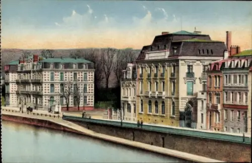 Ak Verdun Meuse, Kai der Republik