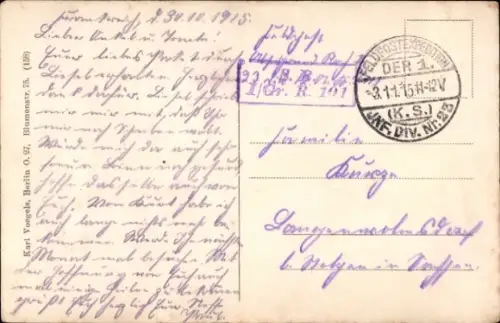 Ak Woëvre Meuse, Panorama