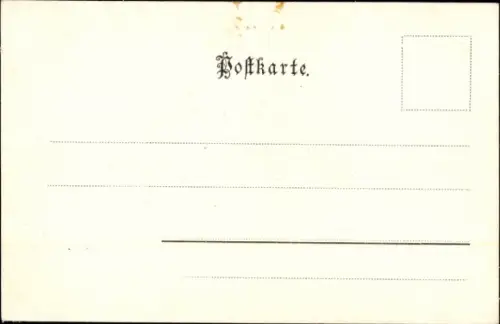 Ak Straßburg Elsass Bas Rhin, Universität