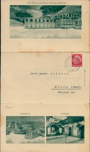 Klapp Ak Nordseebad Wangerooge in Ostfriesland, Strandhotel Monopol