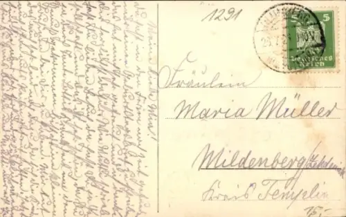 Ak Blumberg Ahrensfelde bei Berlin, Straße, Häuser