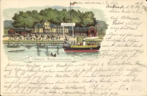 Litho Berlin Köpenick Oberschöneweide, Waldschlößchen