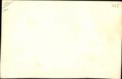 Handgemalt Ak Segelboot auf dem Wasser