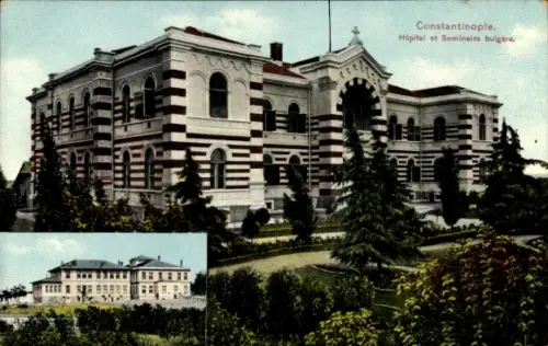 Ak Konstantinopel Istanbul Türkei, Hopital et Seminaire bulgare