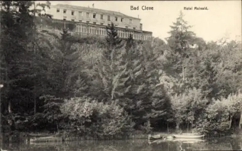 Ak Bad Cleve Kleve am Niederrhein, Hotel Maiwald