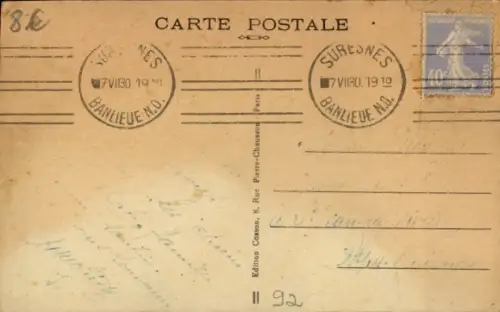 CPA Suresnes Hauts de Seine, Mont Valérien, Ateliers, Logements des Sous-Officiers