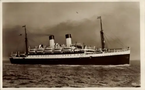 Ak HSDG Zweischrauben Motorschiff Monte Rosa