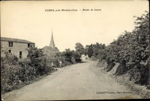 Ak Corps Vendée, Route de Lucon