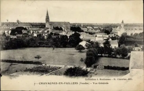 Ak Chavagnes en Paillers Vendée, Gesamtansicht