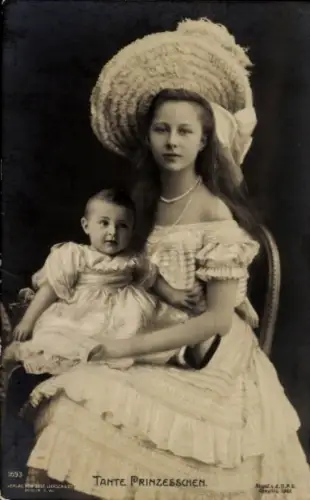 Ak Prinzessin Victoria Luise von Preußen, Tante Prinzesschen, Liersch 1693