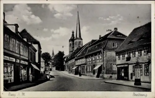 Ak Burg bei Magdeburg, Breiteweg