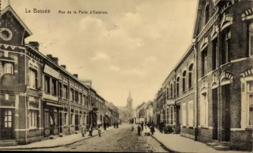 Ak La Bassée Nord,  Rue de la Porte d'Estaires