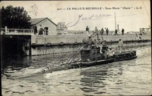 Ak La Pallice Rochelle, Französisches U-Boot, Sous Marin Otarie
