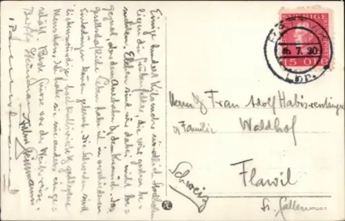 Ak Falun Schweden,  Gruvan,  Gebäude, Klippe, 