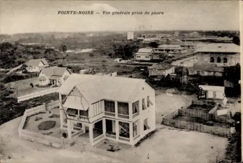 CPA Pointe-Noire, République du Congo, Vue générale prise du phare