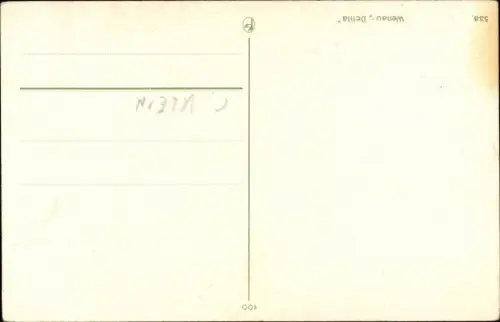 Künstler Ak Klein, C., Früchte, Apfel, Laubblätter