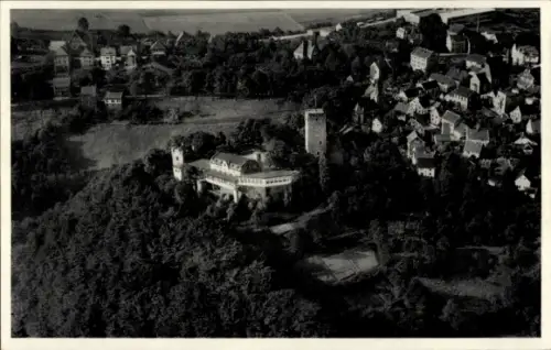 Ak Blankenstein an der Ruhr Hattingen, Fliegeraufnahme