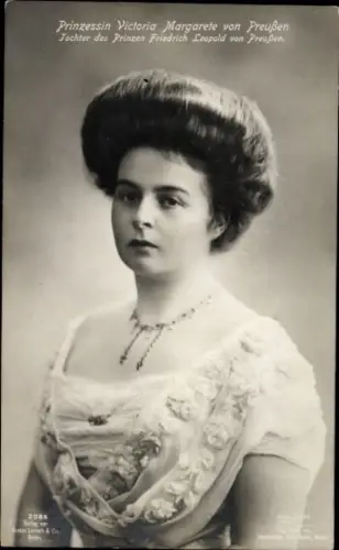 Ak Prinzessin Victoria Margarete von Preußen, Tochter des Printen Friedrich Leopold von Preußen