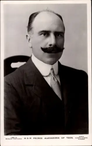 Ak H.S.R. Prince Alexander Cambridge of Teck, 1. Earl of Athlone