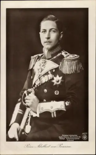Ak Prinz Adalbert von Preußen in Uniform, Orden