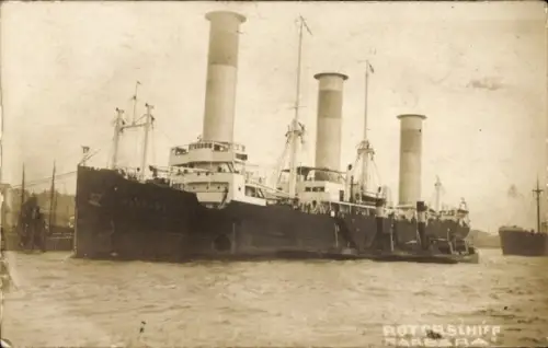 Foto Ak Rotorschiff Barbara, Frachtschiff