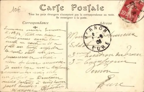 CPA Vernon Eure, Caserne