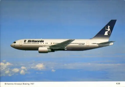 Ak Passagierflugzeug, Britannia Airways, Boeing 767