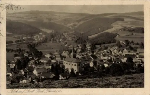 Ak Duszniki Zdrój Bad Reinerz Schlesien, Gesamtansicht