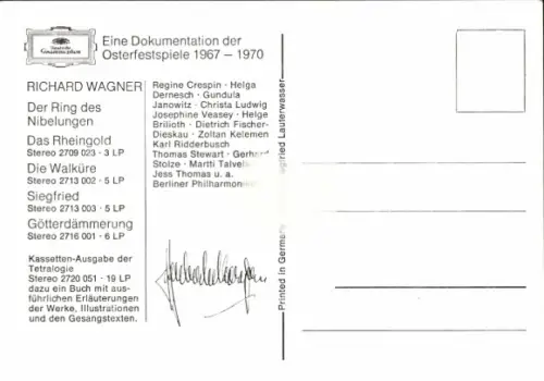 Ak Dirigent Herbert von Karajan