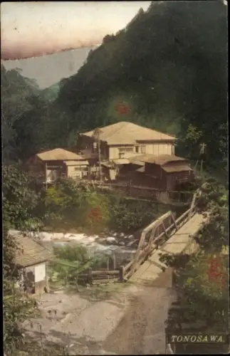 Ak Tonosawa Präfektur Kanagawa Japan, Gehöft