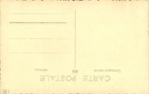 Ak Lyon Rhône, Brunnen mit Statue,  Hotel de Ville, La Source