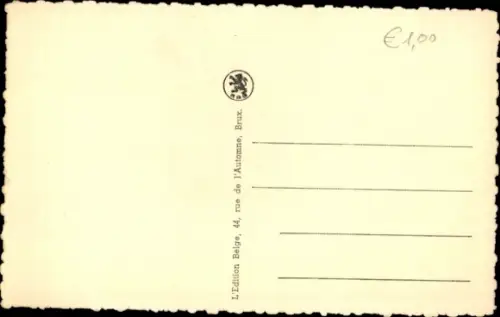 CPA Hal Brabant flamand Flandre, Église